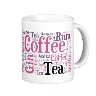 WordArt mug